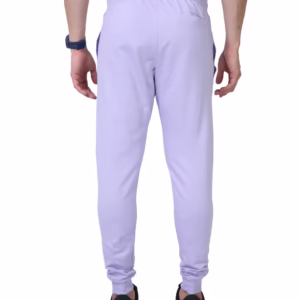 Men's Lavender Joggers back