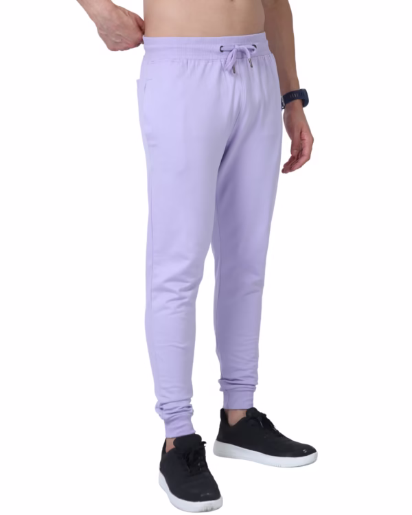 Men's Lavender Joggers side