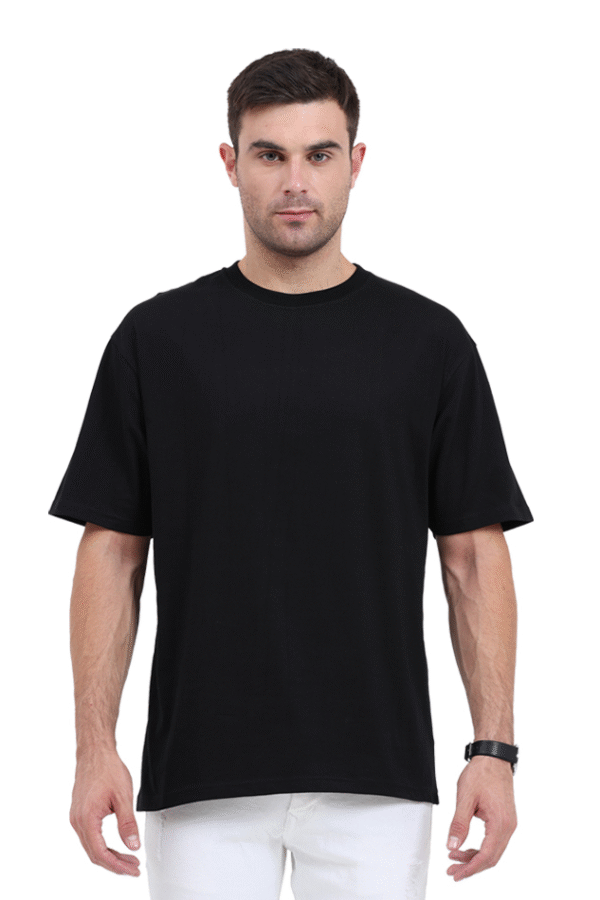 men's oversized standard t-shirt black