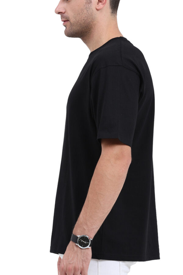 men's oversized standard t-shirt black