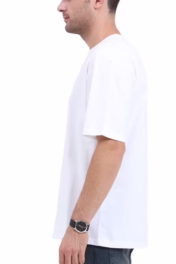 men's oversized standard t-shirt white
