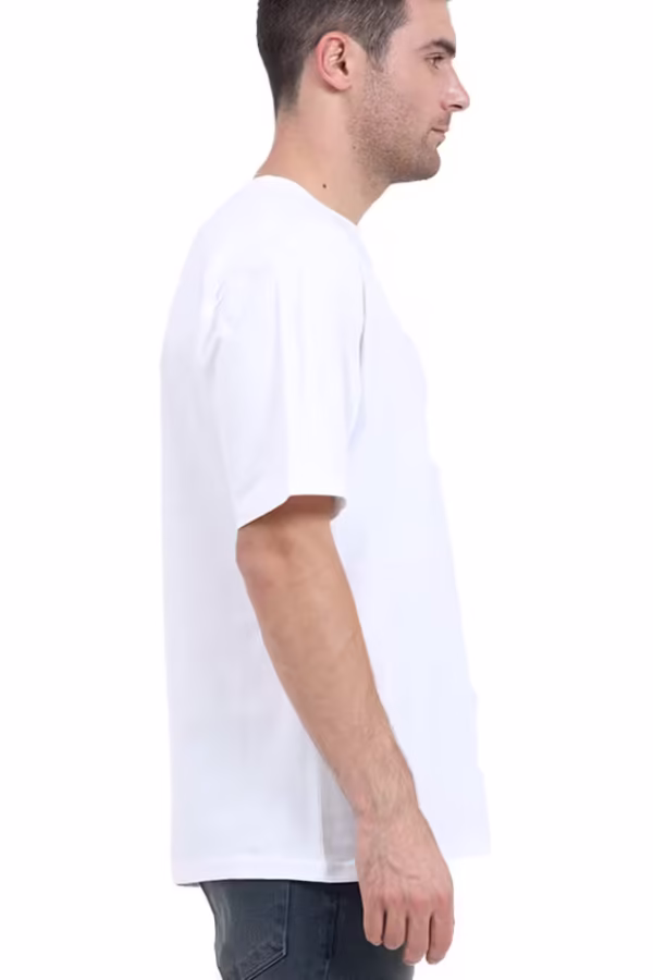 men's oversized standard t-shirt white