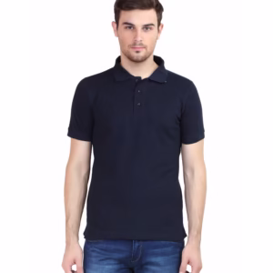 Mens Polo T-Shirt Navy blue main