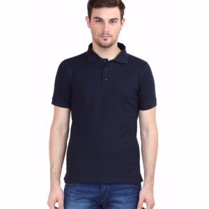 Mens Polo T-Shirt Navy blue main
