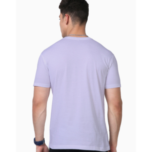 men's supima premium cotton t-shirt Lavender back