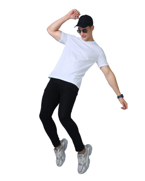 men's supima premium cotton t-shirt white full