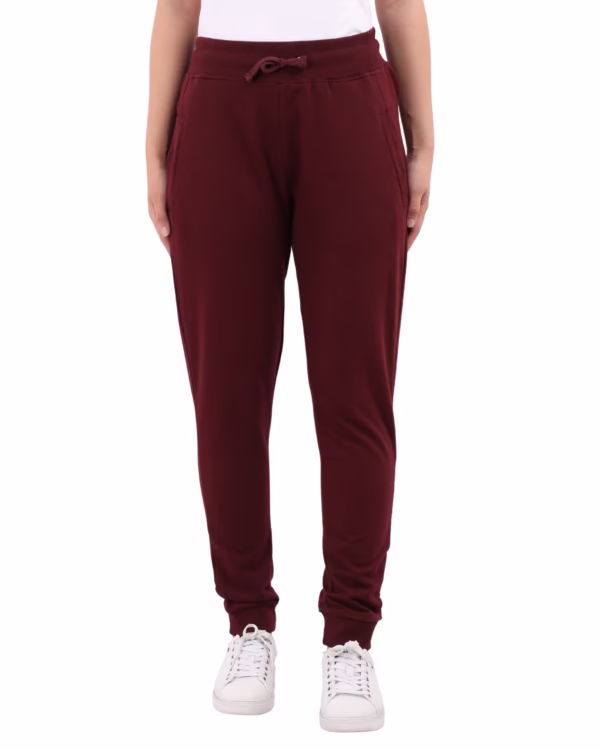 Women's Maroon Joggers main