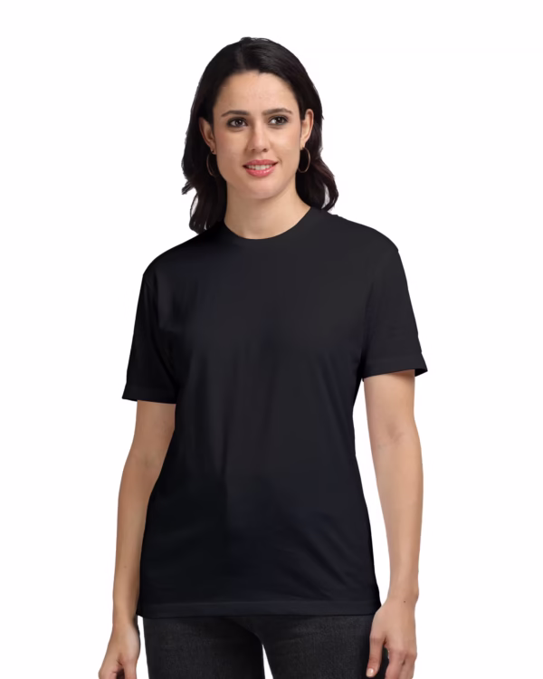 Women Supima-Premium Cotton T-shirt Black main