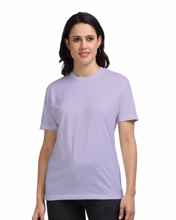 Women Supima-Premium Cotton T-shirt Lavender