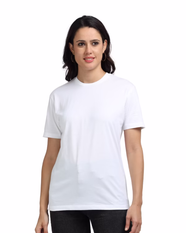 Women Supima-Premium Cotton T-shirt White