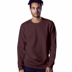 Men's Maroon sweatshirt front view