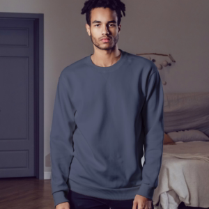 Men's Navy Blue sweatshirt main view