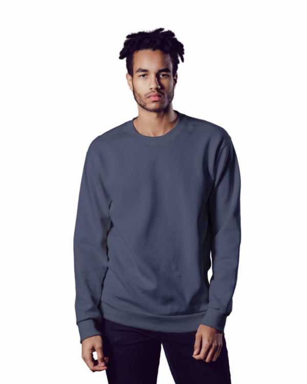 Men's Navy Blue sweatshirt front view